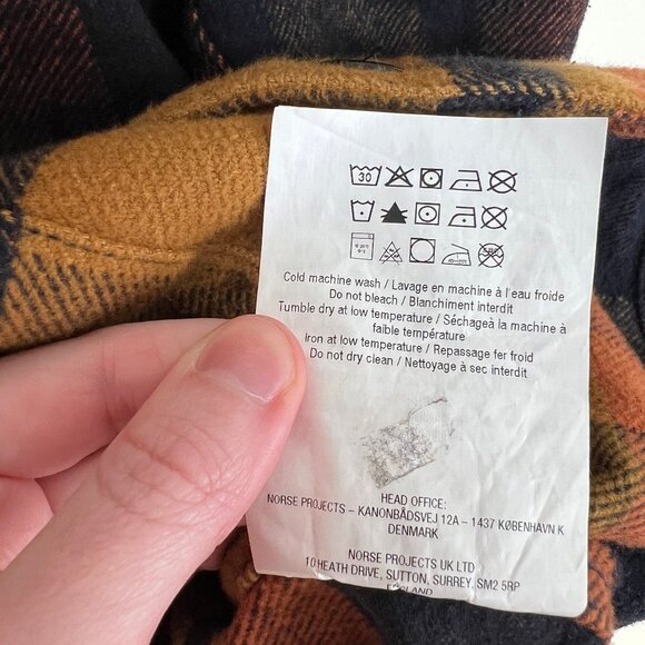 Norse Projects x J.Crew Erwin Heavy Twill Cardigan Shirt Jacket Scandinavian - Picture 10 of 16